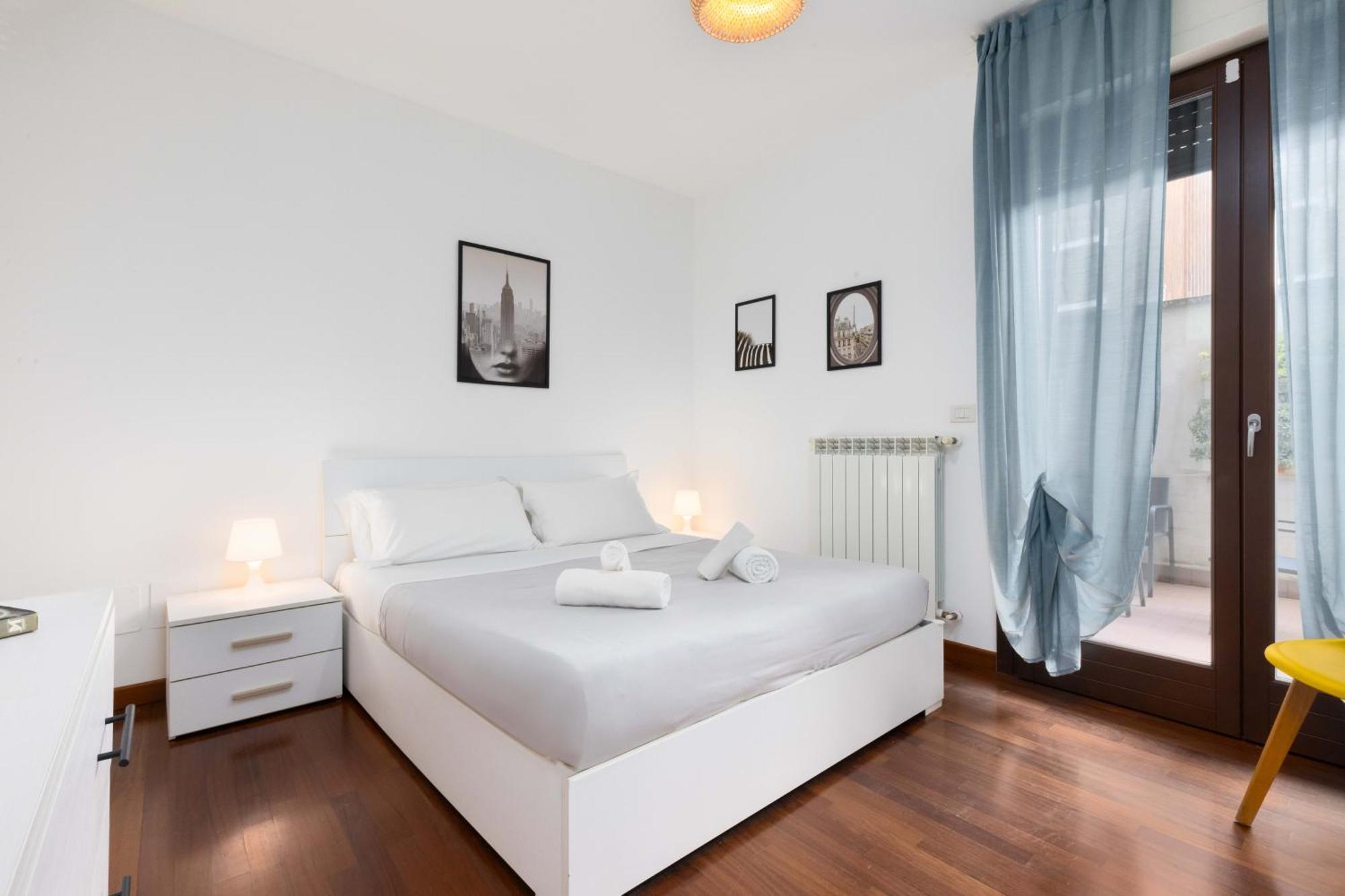 Apartament Terrace Milan Con Parcheggio Incluso Zewnętrze zdjęcie